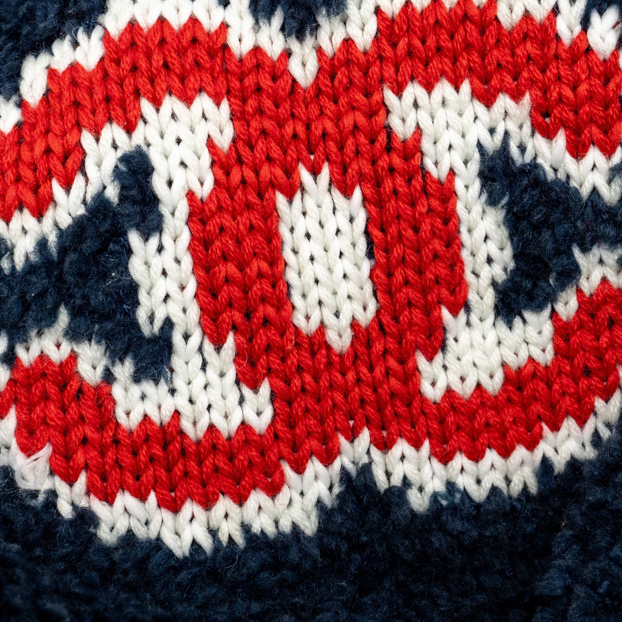 Chanel Size 34 Teddy Sweater Wool/Acrylic/Polyamide/Cashmere Navy Blue