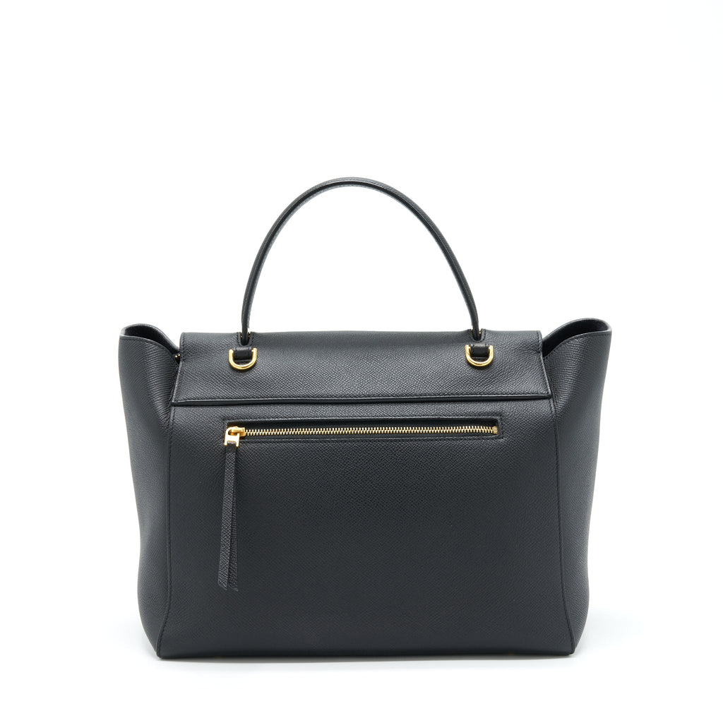 Celine Mini Belt Bag Grained Calfskin Black