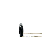 Chanel 22P Classic Wallet On Chain Caviar Black LGHW (Microchip)