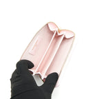 Chanel 22P Zip Card holder Caviar pink LGHW