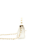 Chanel Seasonal Flap Bag Lambskin White GHW