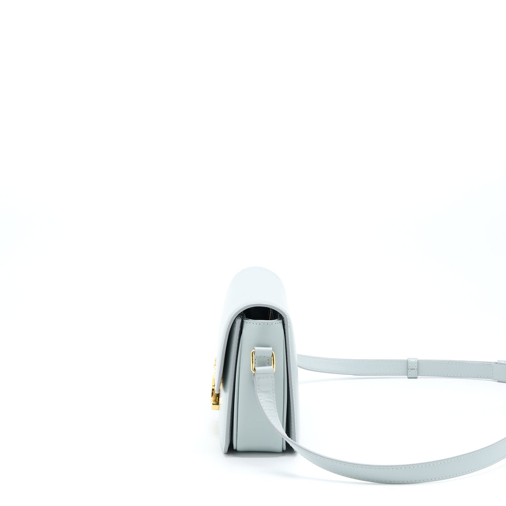 Celine Teen Triomphe Bag Calfskin Mineral