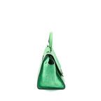 Celine Small Trapeze Bag Calfskin/Suede Green