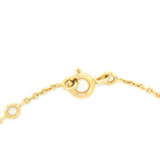 Dior Rose Des Vents Bracelet Yellow Gold Semi Precious Stone Diamond