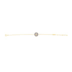 Dior Rose Des Vents Bracelet Yellow Gold Semi Precious Stone Diamond