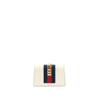 Gucci Sylvie Mini Chain Bag Calfskin White GHW
