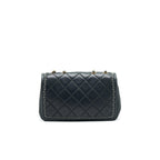 Chanel Suede Calfskin Mini Flap Bag