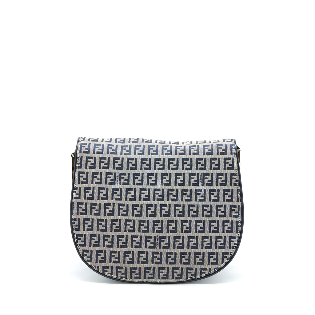 Fendi Vintage FF Logo Crossbody Bag SHW