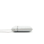 Chanel Grey Vanity case for phone with Chain