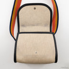 Hermes mini canvas bag