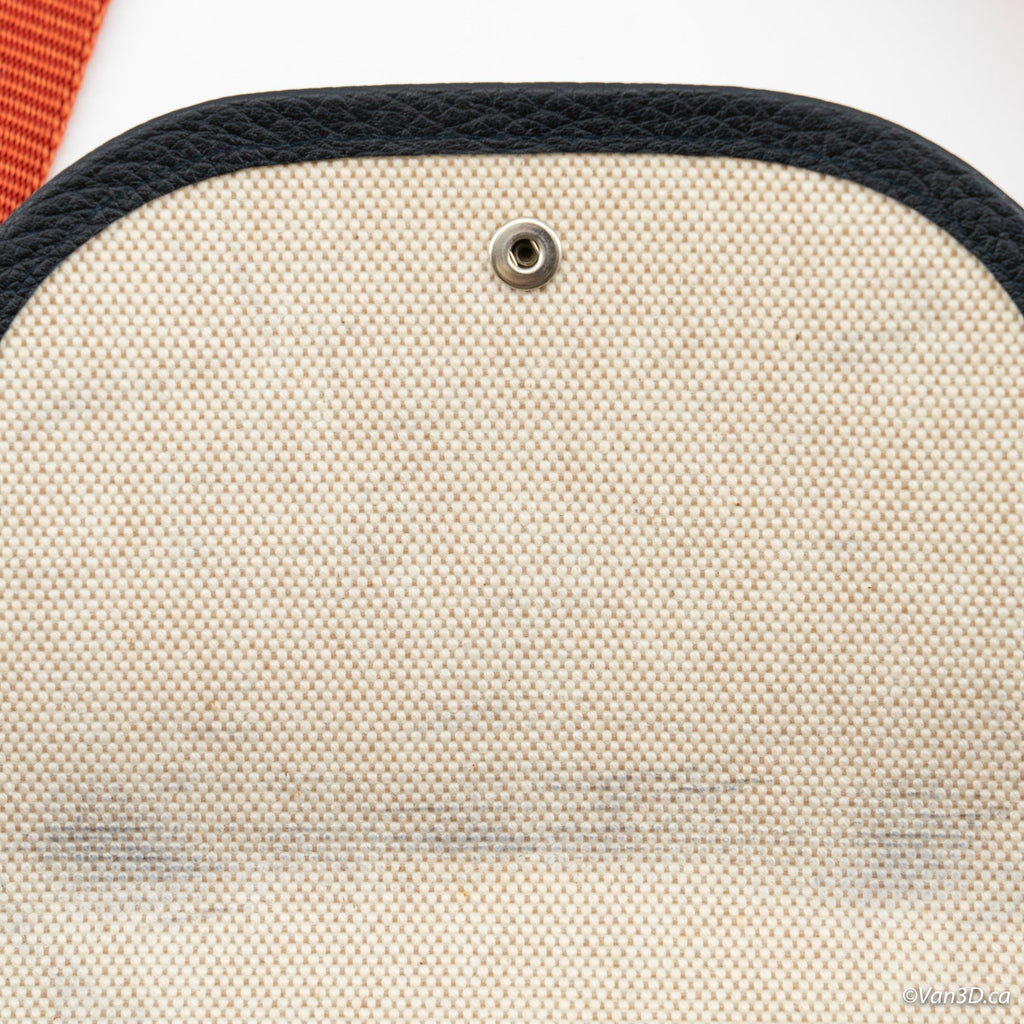 Hermes mini canvas bag