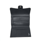 Chanel Classic Flap Long Wallet Patent Black SHW