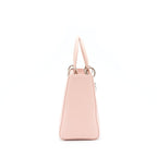 Dior Medium Lady Dior Calfskin Light Pink SHW