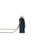 Chanel Classic Square Wallet on Chain Caviar Iridescent Purple LGHW