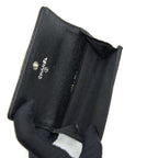 Chanel Boy Card Holder Caviar Black SHW