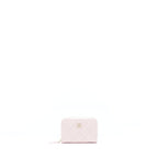 Chanel Zip Card Holder Caviar Light Pink LGHW