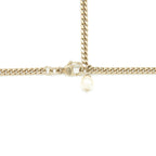 Chanel CC With Crystals Drop Necklace SHW