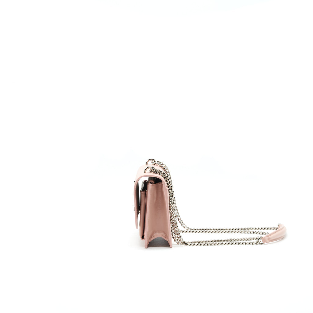 SAINT LAURENT / YSL SUNSET BAG IN PINK SHW