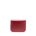 Celine Medium Classic Box Bag Calfskin Red