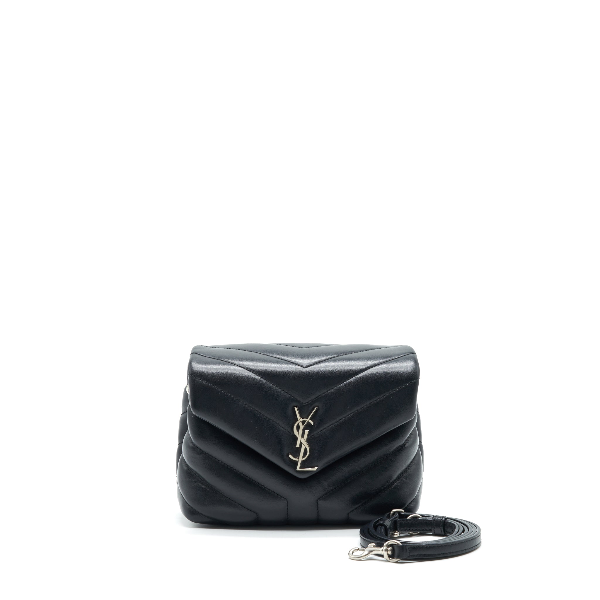 Saint Laurent lou lou Toy Bag Black SHW