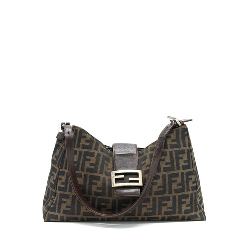 Fendi Vintage Zucca Shoulder Bag