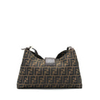 Fendi Vintage Zucca Shoulder Bag