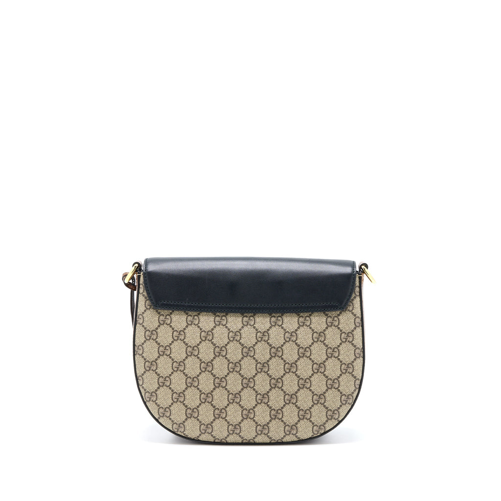 Gucci Web Padlock Crossbody Bag GHW