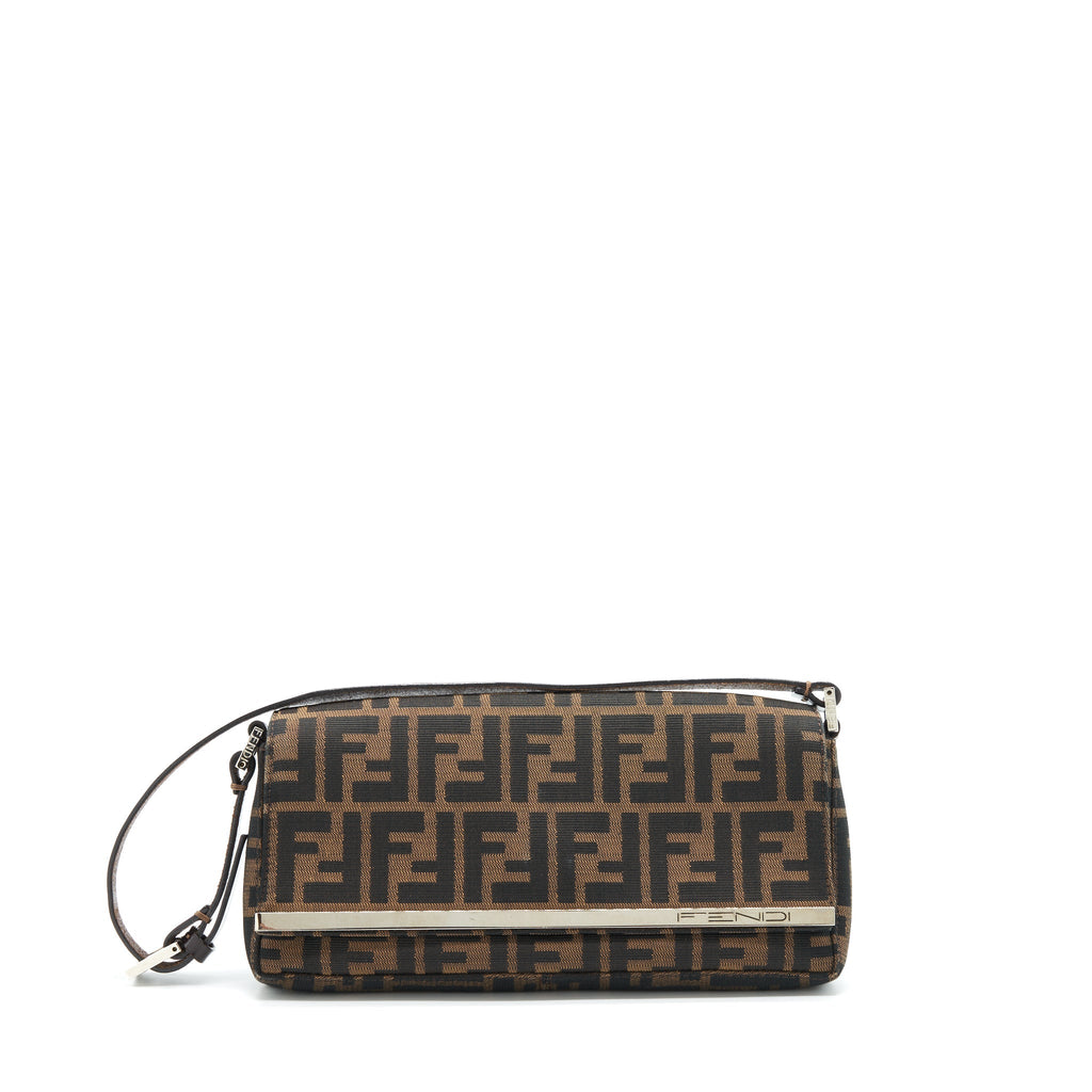 Fendi Vintage FF Logo Shoulder Bag
