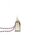 Gucci Sylvie Embroidered Mini Bag White