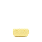 Chanel Glasses Case with Chain Caviar Yellow