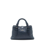 bottega Veneta Mini Roma blue Calfskin Bag