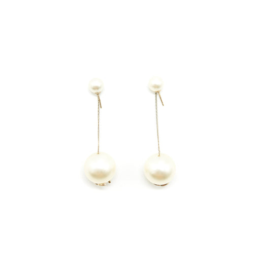 Chanel Pearl Earrings