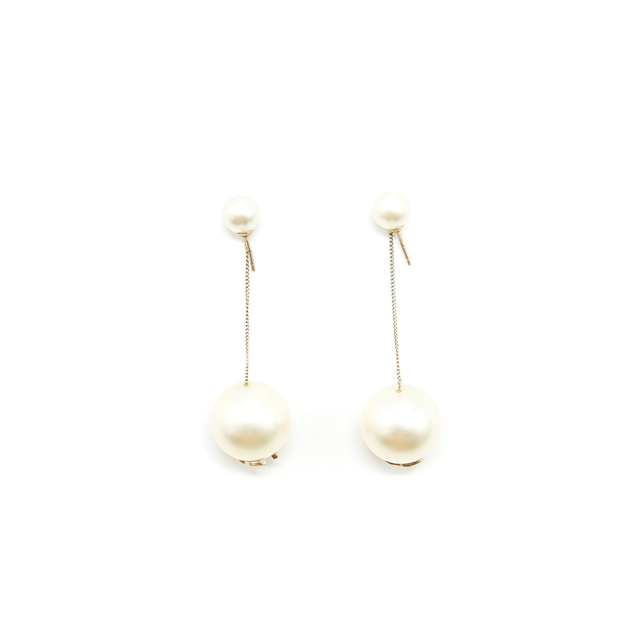 Chanel Pearl Earrings
