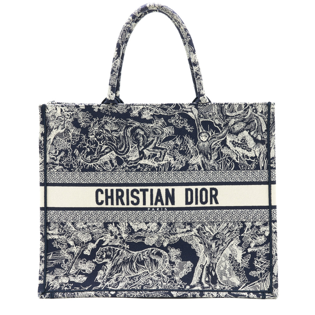 Dior book tote large limited edition
