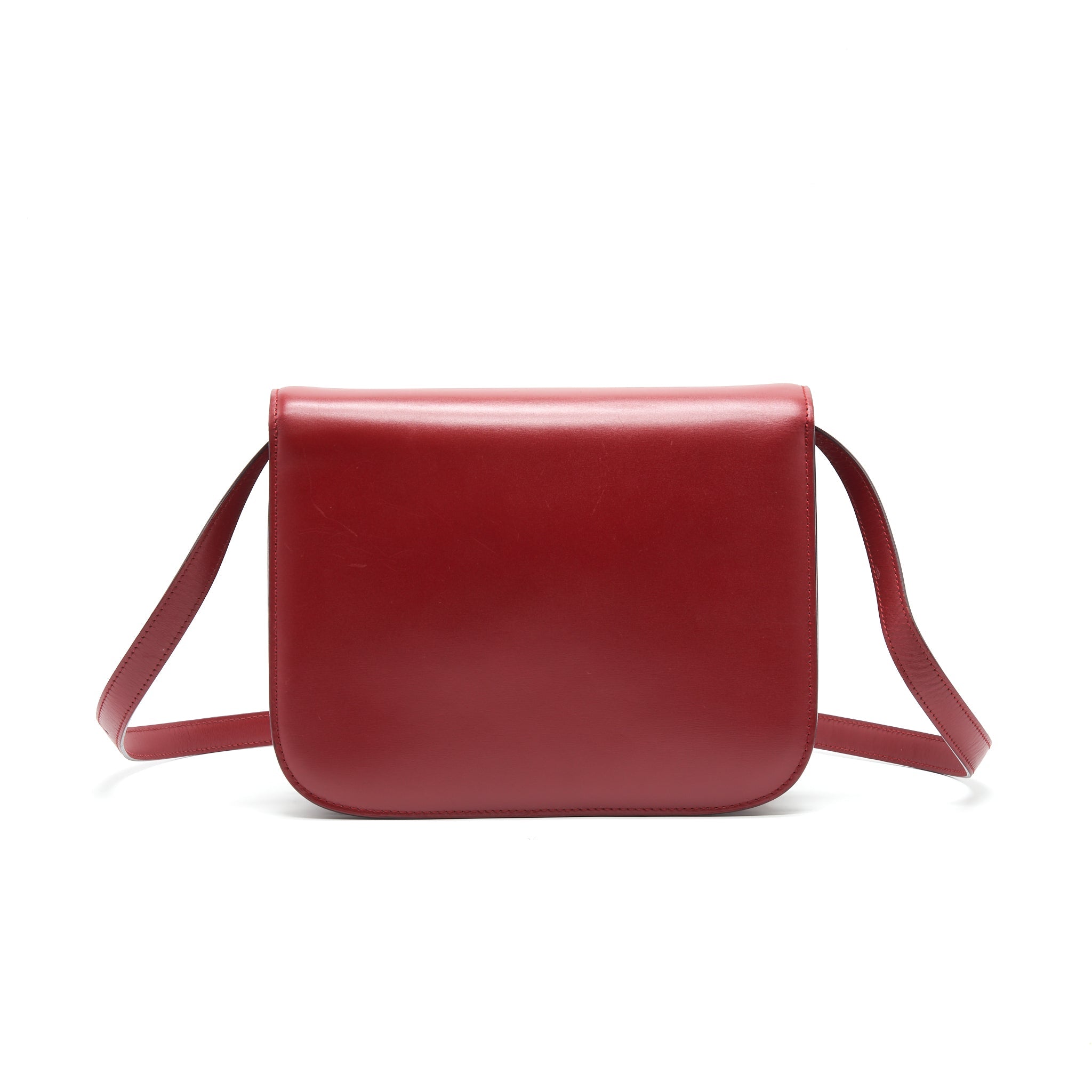 Celine Medium Classic Bag Red with