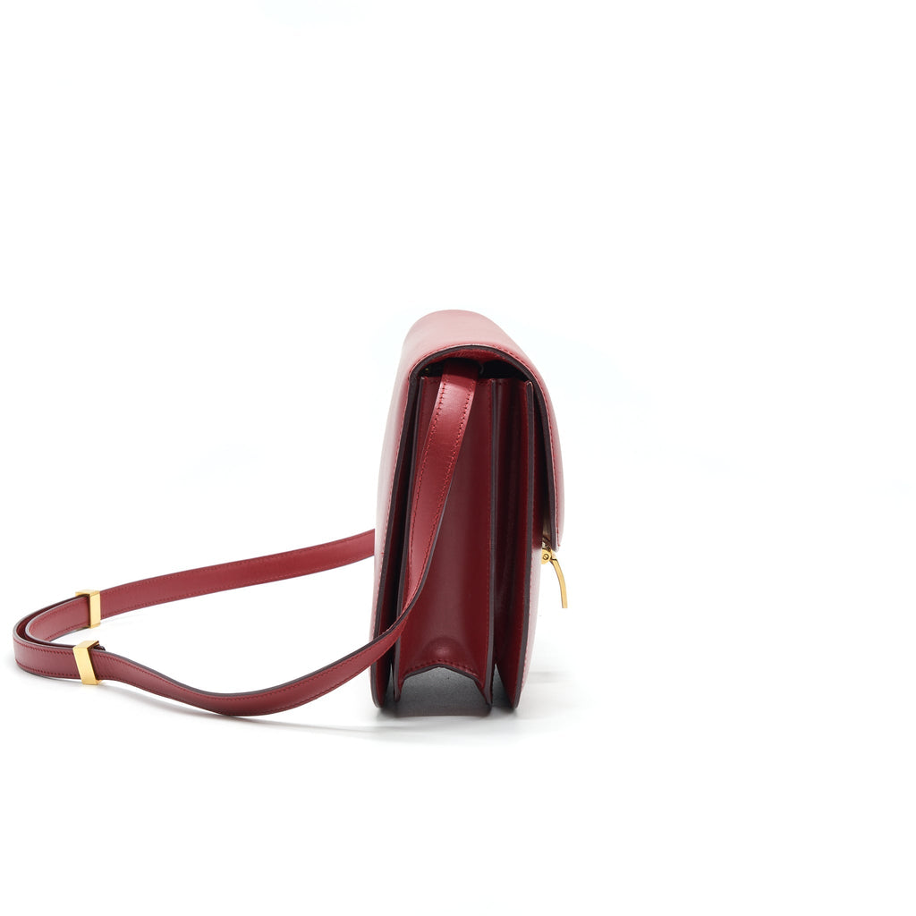 Celine Medium Classic Bag Red with