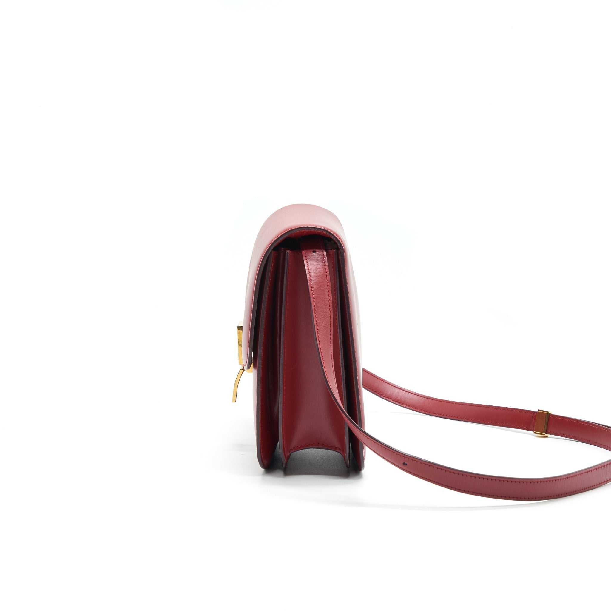 Celine Medium Classic Bag Red with