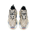 Gucci x Balenciaga Size 39 Triple S The Hacker Project Polyester/Rubber Multicolour
