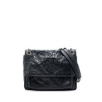 Saint Laurent/YSL Medium Niki Bag Calfskin Black SHW