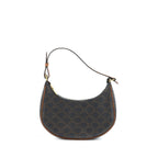 Celine Ava Bag In Triomphe Canvas And Calfskin Tan