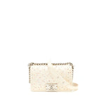 Chanel Small boy bag limited white SHW