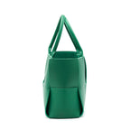 Bottega Veneta Arco Tote Bag Lambskin Parakeet Green GHW