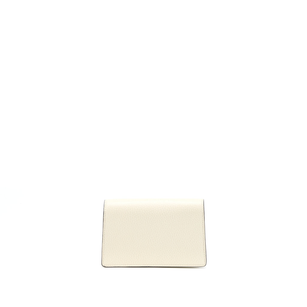 Gucci Super Mini Dionysus Calfskin White SHW