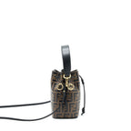 Fendi Mon Tresor Mini Bucket Brown GHW