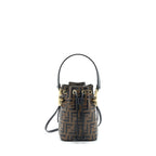Fendi Mon Tresor Mini Bucket Brown GHW