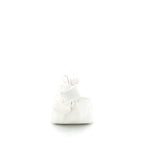 Bottega Veneta Double Knot Leather Shoulder Bag White