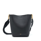 Celine Small Sangle Bucket Bag Soft Grained Calfskin Black