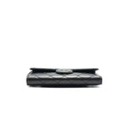 Chanel Classic Flap Wallet Lambskin Black SHW