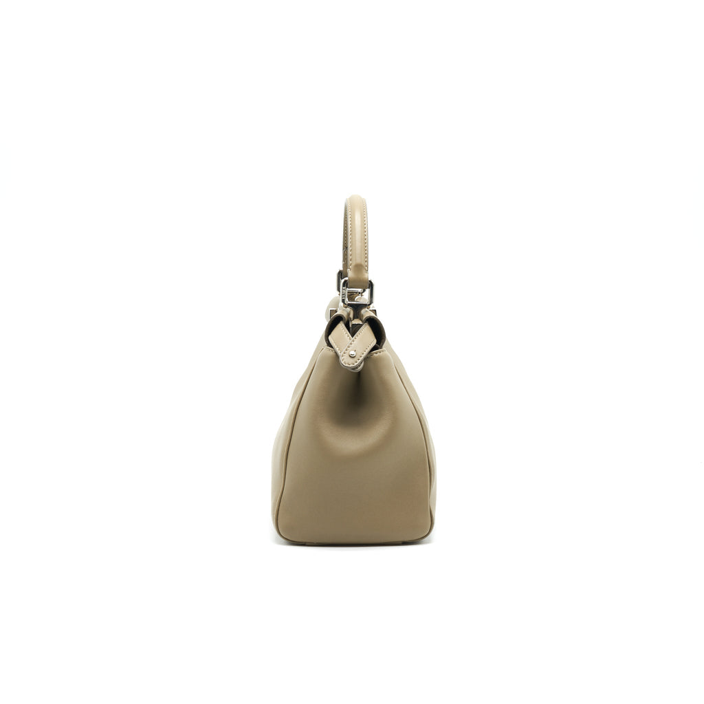 Fendi Mini Peekaboo Light Grey SHW