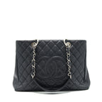 Chanel Grand Shopping Tote caviar black SHW